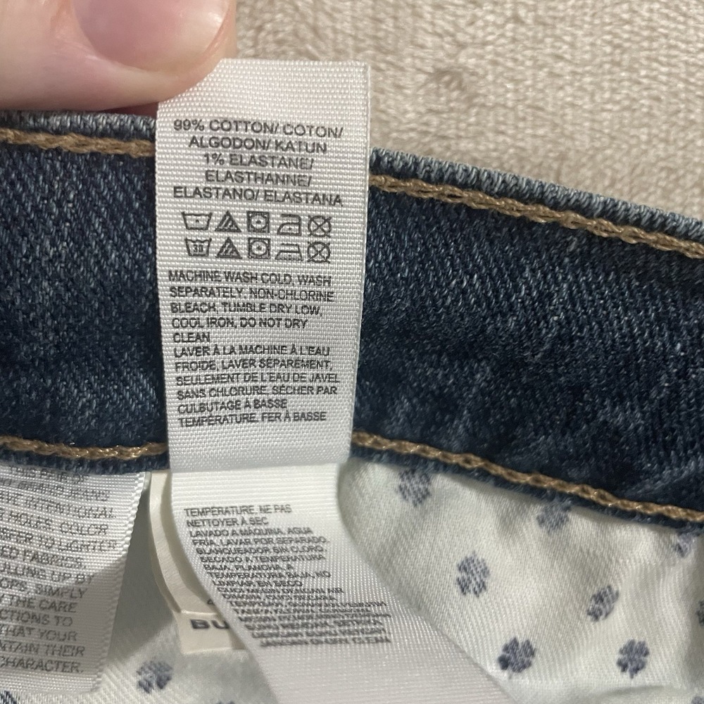 Lucky Brand Jeans Mens Size 40x32 410 Athletic Fit Straight Blue Denim Stretch - Picture 4 of 10